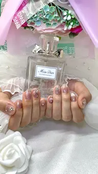 【ジェルオフ有】持ち込みデザイン‎🤍