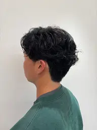 men's cut ＋nuance perm 👨‍🦱