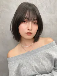 【☆透明感&ダメージレス☆】カット+N.ルフレカラー+2stepトリートメント