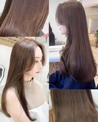 【❄️透明感たっぷり❄️】イルミナカラー&高保湿TOKIOトリートメント🫧#韓国ヘア