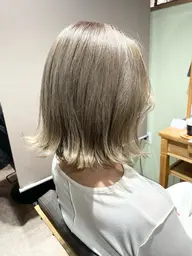 イメチェンしたい方へ→🌟透明感ダブルカラー（ブリーチ込み）🌟＋Tr