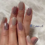 大人シンプルネイル