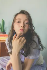 【赤みの少ない透明感あるヘアに】透明感あるアディクシーカラー🦋➕5stepトリートメント💜（メンズ可🉑）