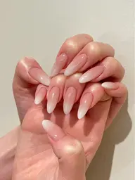 【ミニモ限定価格⭐️】カラーグラデーションorフレンチ(オフ有)【クリアベース】
