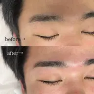 【ミニモ限定 （男女】眉毛デザイン+メイク付き、（ワックス＆黄金比&骨格診断＆アドバイスシート付き）