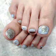 【オフなし】フットニュアンスネイル★designコース 120分