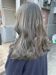 ブリーチなしのダブルカラー➕4種トリートメント🪞（ダメージが気になる方、ブリーチに抵抗がある方におすすめです♡）