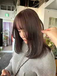 《🎀平日レディースのお客様限定🎀》カット+ケアカラー+トリートメント