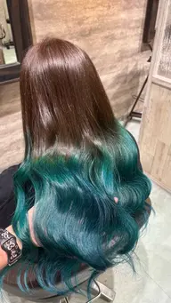 ✧*。 グラデーション+トリートメント 💜