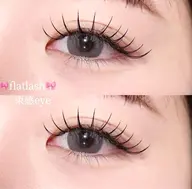 【ご新規10代20代限定】フラットラッシュ120本まで付け放題🐥最高級トリートメント、コーティング付き✨負担最小限❗️