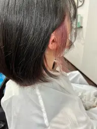 🌈イヤリングカラー（ブリーチ込み）＋シャンプーブロー　　　ベースカラーなし🌈