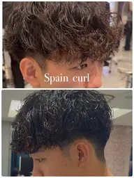 【🐲✨📣平日men's限定！！📣🐲】🌈【🇪🇸カット＋スペインカール🇪🇸】✨＋クレンジング付きクーポン！