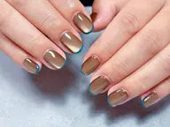 ♥︎ins女子大人気マグネットスキニーフレンチコース♥︎ご新規様ジェルオフ&ドライケア込み☆パラジェル追加◎当日ご予約◎