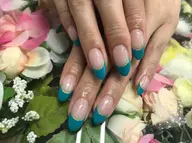 ⑨ 🫳ハンド　クリアベース+フレンチ