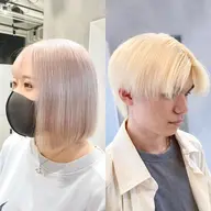 ＂２回目以降の方↩︎＂ケアブリーチダブルカラー(ケアブリーチ&カラー)+ トリートメント／リタッチ【渋谷/原宿駅】