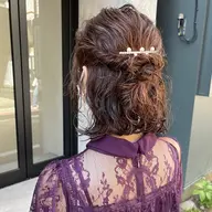 🌺🌺ハーフアップヘアアレンジ🌺🌺どの長さでも⭕️