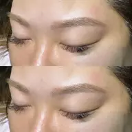 ハリウッドブロウリフト（WAX、間引き、カット、メイク付）