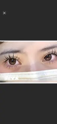 5月限定【韓国風】Wフラット♪ちゅるん束感ラッシュ 120本🐣