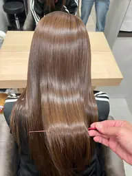 ブリーチなしダブルカラー+カット+3stepTR