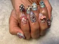 キャラ、3D、1本あたり1000円。事前に希望デザインのお写真を頂戴しております。このメニューのみのご予約は不可。