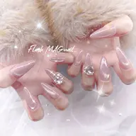 長さ盛っちゃってからマグネットワンカラーコース♡オフ無料♡2つパーツ無料♡パーツ持ち込み可能♡