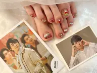 【 foot 】120分持ち込みデザインネイル(オフ代無料)🫧しっかり10本アートされたい方におすすめです✨️