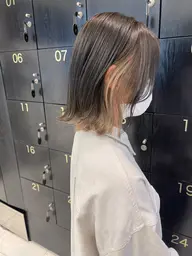 カット＋インナーカラー（ワンブリーチ込み）