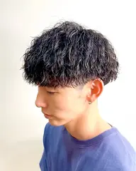 メンズ似合わせカット+ダメージレスパーマ