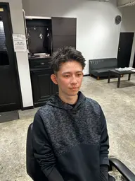 メンズカット+眉カット