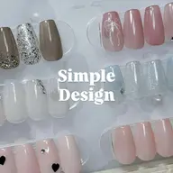 hand🧸オフィスネイルにも︎︎⟡【定額 Simple design】 ￥6900