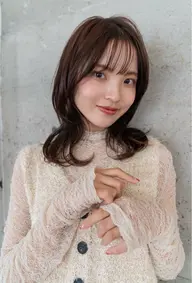 【当日予約OK😚】🍀トーンダウンカラ一寒色 ロング料金等一切無し👍＊胸上の長さの方限定＊