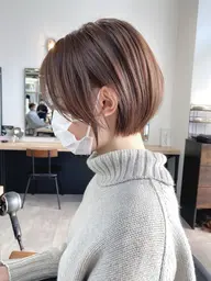 小顔矯正カット＋上質カラー＋ヘッドスパ