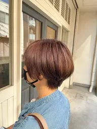 艶カラー&こだわりヘッドスパ20分