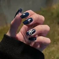 ミニモだけの特別メニュー‼️✨ワンカラー＋手描きリボンアート【オフあり】🎀パラジェル/フィルイン/韓国ネイル