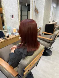◇【再来２回目３回目限定】艶カラー＋トリートメント【越谷/新越谷/南越谷】