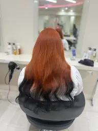 🎀激かわグラデーションカラー🛼ケアブリーチ+グラデーションカラー+高保湿髪質改善トリートメント🫶