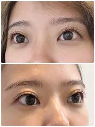 上まつ毛パーマ🫶Cカール💖束感コーティング付き💖可愛い系女子韓国系女子におすすめ🫶