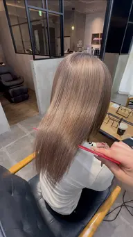 カット+カラー+髪質改善トリートメント