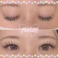 【16日限定‼️】LEDフラットマットラッシュ120本■オフ無料【持続力抜群束感コーティング付！！】