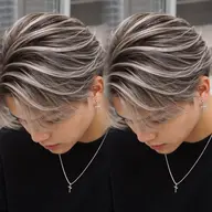 【メンズ限定】　⚔️メンズハイライト/バレイヤージュ✨＋ケアカラー