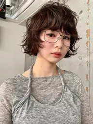 カット＋パーマ🪷 U30女性限定　※ブリーチ、縮毛履歴不可