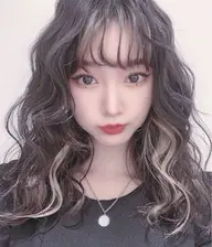 💍イヤリングカラー/インナーカラー(ブリーチ、全体カラー、シャンプーブロー込)