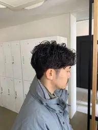 【男性限定】カット+メンズパーマ+後処理トリートメント