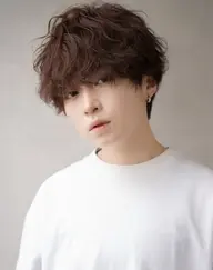 ✨人気NO.1⭐️メンズカット➕シャドウパーマ（韓国風パーマ、緩めパーマ、無造作パーマ）