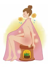 口コミご協力！よもぎ蒸し割引！