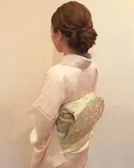 着物、のお着付け👘とヘアセット🎀✨✨