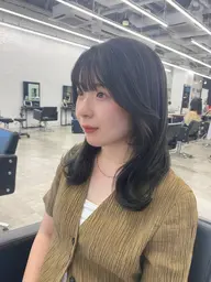 白髪ぼかし等も🙆‍♀️似合わせカット➕ダメージレス✨️ケアブリーチハイライト➕カラー➕marbb🫧 ͛.*