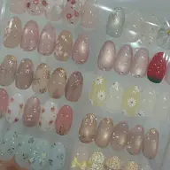【🥂8日限定🥂】ジェルオフ代🆓+当日選べる💭春ネイルデザイン🐝✨パーツ追加も🉑