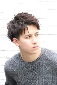 【メンズミニモ限定⭐︎】お悩み解消匠ラウンドカット×ニュアンスパーマ✂️