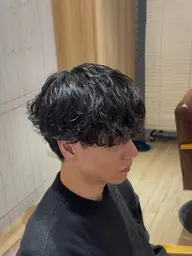 ◼️◼️【新規】メンズカット+シャドウパーマ◼️◼️